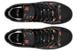 Fox Spirit High Tops -Rogue & Wolf Shop HighTops FoxSpiritHighTops 173 76068 hightops RAW Blk STR9