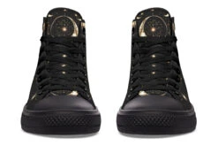 Guardian Wolf High Tops -Rogue & Wolf Shop HighTops GuardianWolfHighTops 173 23530 Hightops RAW Blk STR6 NLB