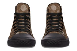 Hazel Rose Romance High Tops -Rogue & Wolf Shop HighTops HazelRoseRomanceHighTops 173 56945 Hightops RAW Blk STR6 NLB