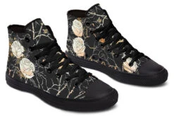 Kintsugi Rose High Tops -Rogue & Wolf Shop HighTops KintsugiRoseHighTops 173 23420 Hightops RAW Blk STR5 NLB
