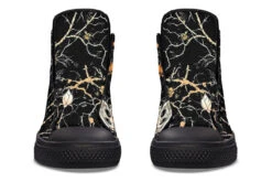 Kintsugi Rose High Tops -Rogue & Wolf Shop HighTops KintsugiRoseHighTops 173 23420 Hightops RAW Blk STR7 NLB