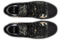 Kintsugi Rose High Tops -Rogue & Wolf Shop HighTops KintsugiRoseHighTops 173 23420 hightops RAW Blk STR9