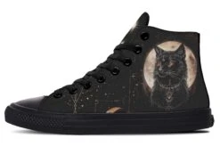 Midnight Cat High Tops
