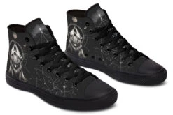 Moonbound Wolf High Tops -Rogue & Wolf Shop HighTops MoonboundWolfHighTops 173 76079 Hightops RAW Blk STR5 NLB