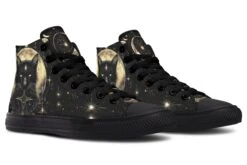 Mystic Cat High Tops -Rogue & Wolf Shop HighTops MysticCatHighTops 173 76077 Hightops RAW Blk STR4 NLB