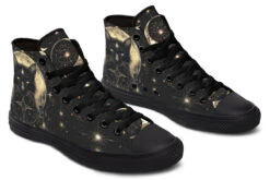 Mystic Cat High Tops -Rogue & Wolf Shop HighTops MysticCatHighTops 173 76077 Hightops RAW Blk STR5 NLB