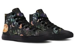 Night Blossom High Tops -Rogue & Wolf Shop HighTops NightBlossomHighTops 173 71788 Hightops RAW Blk STR4 NLB