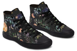 Night Blossom High Tops -Rogue & Wolf Shop HighTops NightBlossomHighTops 173 71788 Hightops RAW Blk STR5 NLB