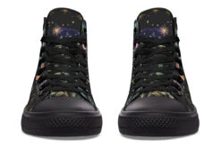 Night Blossom High Tops -Rogue & Wolf Shop HighTops NightBlossomHighTops 173 71788 Hightops RAW Blk STR6 NLB