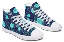 Ocean Rose Romance High Tops -Rogue & Wolf Shop HighTops OceanRoseRomanceHighTops 173 56946 Hightops RAW WT STR5 NLB