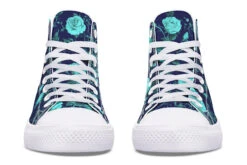 Ocean Rose Romance High Tops -Rogue & Wolf Shop HighTops OceanRoseRomanceHighTops 173 56946 Hightops RAW WT STR6 NLB