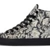 Old Glory High Tops -Rogue & Wolf Shop HighTops OldGloryHighTops 173 65376 Hightop RAW Blk STR2