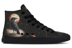 Oracle Raven High Tops -Rogue & Wolf Shop HighTops OracleRavenHighTops 173 76083 Hightop RAW Blk STR3