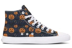 Pumpkin Party High Tops -Rogue & Wolf Shop HighTops PumpkinPartyHighTops 173 38194 Hightop RAW WT STR3