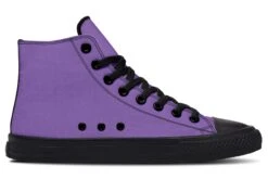 Retro Violet High Tops -Rogue & Wolf Shop HighTops RetroVioletHighTops 173 41401 Hightop RAW Blk STR3