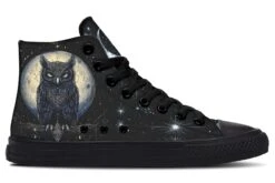 Sage Owl High Tops -Rogue & Wolf Shop HighTops SageOwlHighTops 173 76084 Hightop RAW Blk STR3