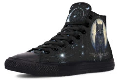 Sage Owl High Tops -Rogue & Wolf Shop HighTops SageOwlHighTops 173 76084 Hightops RAW Blk STR1 NLB