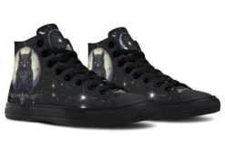Sage Owl High Tops -Rogue & Wolf Shop HighTops SageOwlHighTops 173 76084 Hightops RAW Blk STR4 NLB