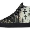 Sanctuary Of Souls High Tops -Rogue & Wolf Shop HighTops SanctuaryofSoulsHighTops 173 71786 Hightop RAW Blk STR2