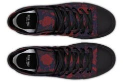 Scarlet Rose Romance High Tops -Rogue & Wolf Shop HighTops ScarletRoseRomanceHighTops 173 56956 hightops RAW Blk STR9