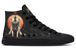Solar Wolf High Tops -Rogue & Wolf Shop HighTops SolarWolfHighTops 173 76086 Hightop RAW Blk STR3