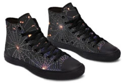 Spiderweb High Tops -Rogue & Wolf Shop HighTops SpiderwebHighTops 173 38196 Hightops RAW Blk STR5 NLB
