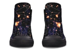 Spiderweb High Tops -Rogue & Wolf Shop HighTops SpiderwebHighTops 173 38196 Hightops RAW Blk STR7 NLB