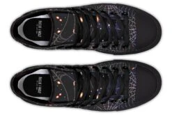 Spiderweb High Tops -Rogue & Wolf Shop HighTops SpiderwebHighTops 173 38196 hightops RAW Blk STR9