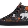 Spirit Guardian High Tops -Rogue & Wolf Shop HighTops SpiritGuardianHighTops 173 51020 Hightop RAW Blk STR2