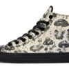 Sporefield High Tops -Rogue & Wolf Shop HighTops SporefieldHighTops 173 52478 Hightop RAW Blk STR2