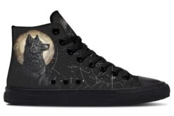 Starlit Wolf High Tops 22 Starlit Wolf High Tops -Rogue & Wolf Shop HighTops StarlitWolfHighTops 173 76080 Hightop RAW Blk STR3