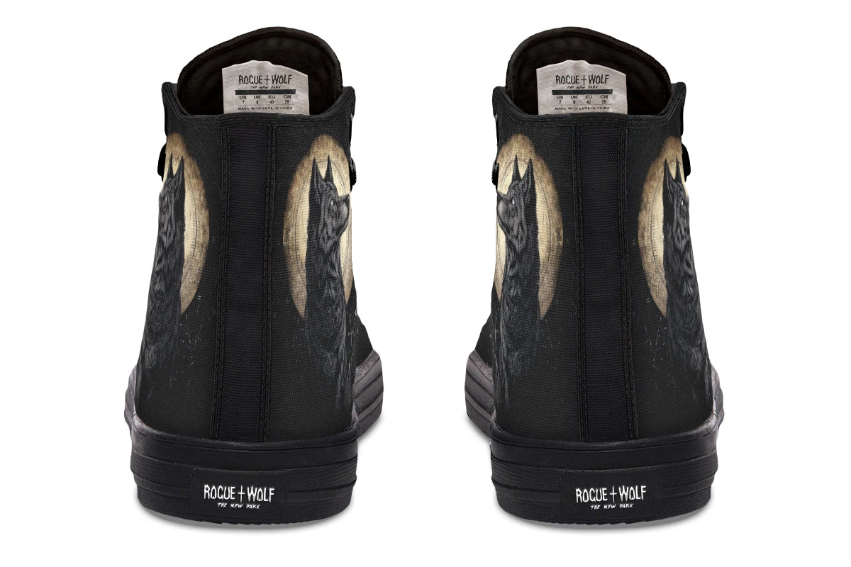 Starlit Wolf High Tops 10 Starlit Wolf High Tops - Image 8