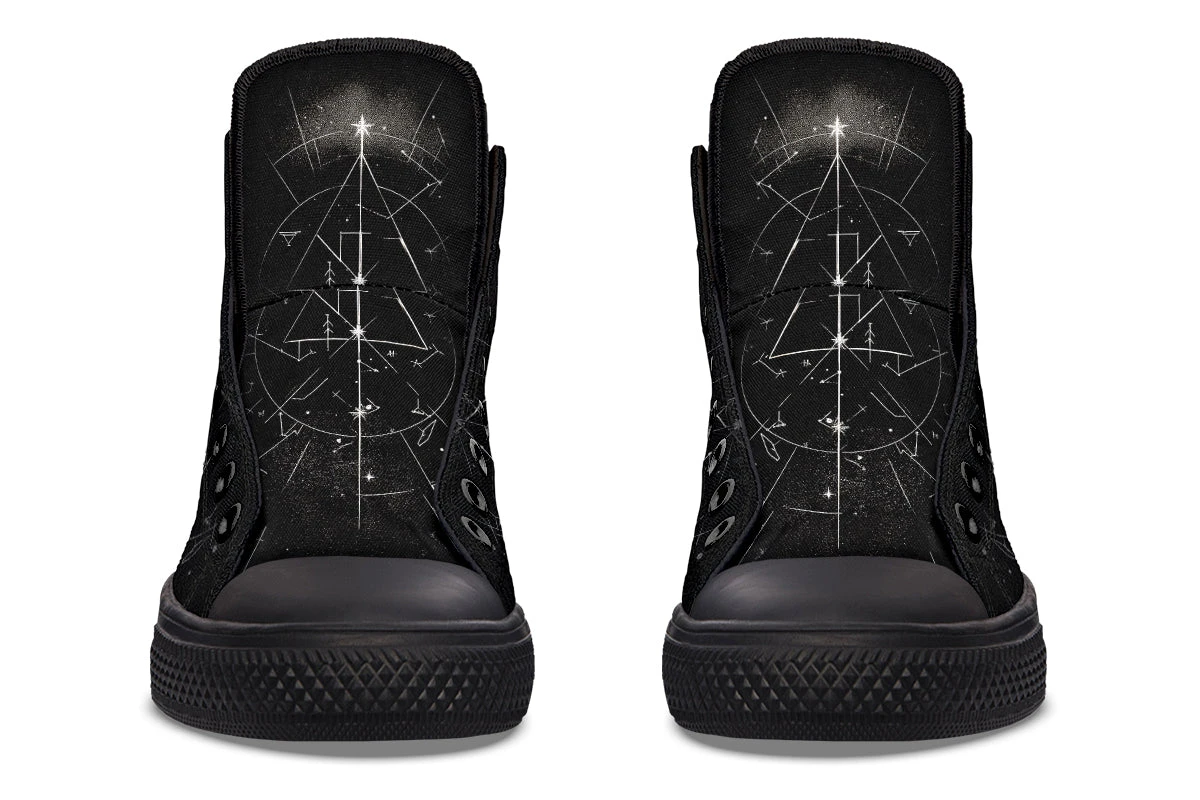 Starlit Wolf High Tops 9 Starlit Wolf High Tops - Image 7