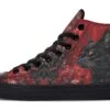 Twilight Cat High Tops -Rogue & Wolf Shop HighTops TwilightCatHighTops 173 36273 Hightop RAW Blk STR2
