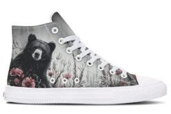 Wildflower Bear High Tops -Rogue & Wolf Shop HighTops WildflowerBearHighTops 173 76063 Hightop RAW WT STR3