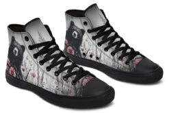 Wildflower Bear High Tops -Rogue & Wolf Shop HighTops WildflowerBearHighTops 173 76063 Hightops RAW Blk STR5 NLB