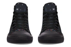 Yule Antlers High Tops -Rogue & Wolf Shop HighTops YuleAntlersHighTops 173 76073 Hightops RAW Blk STR6 NLB