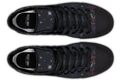 Yule Antlers High Tops -Rogue & Wolf Shop HighTops YuleAntlersHighTops 173 76073 hightops RAW Blk STR9
