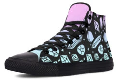 Divination Crystals High Tops -Rogue & Wolf Shop Hightops DivinationCrystalshightopsdesigntemplate 173 79331 Hightops RAW Blk STR1 NLB