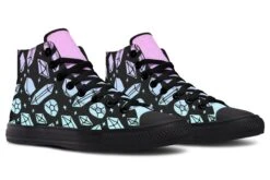 Divination Crystals High Tops -Rogue & Wolf Shop Hightops DivinationCrystalshightopsdesigntemplate 173 79331 Hightops RAW Blk STR4 NLB