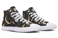 Moonlit Botanica High Tops -Rogue & Wolf Shop Hightops Moonlithightopsdesigntemplate 173 79333 Hightops RAW WT STR4 NLB