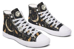 Moonlit Botanica High Tops -Rogue & Wolf Shop Hightops Moonlithightopsdesigntemplate 173 79333 Hightops RAW WT STR5 NLB