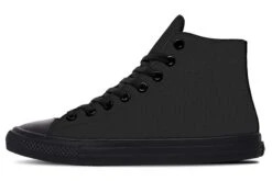 Pitch Black High Tops