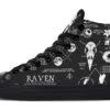 Raven Study High Tops