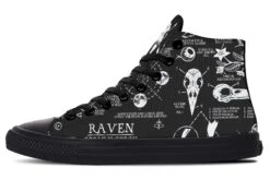 Raven Study High Tops