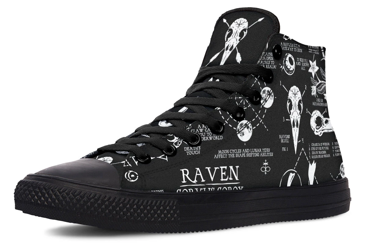 Raven Study High Tops 4 Raven Study High Tops - Image 2