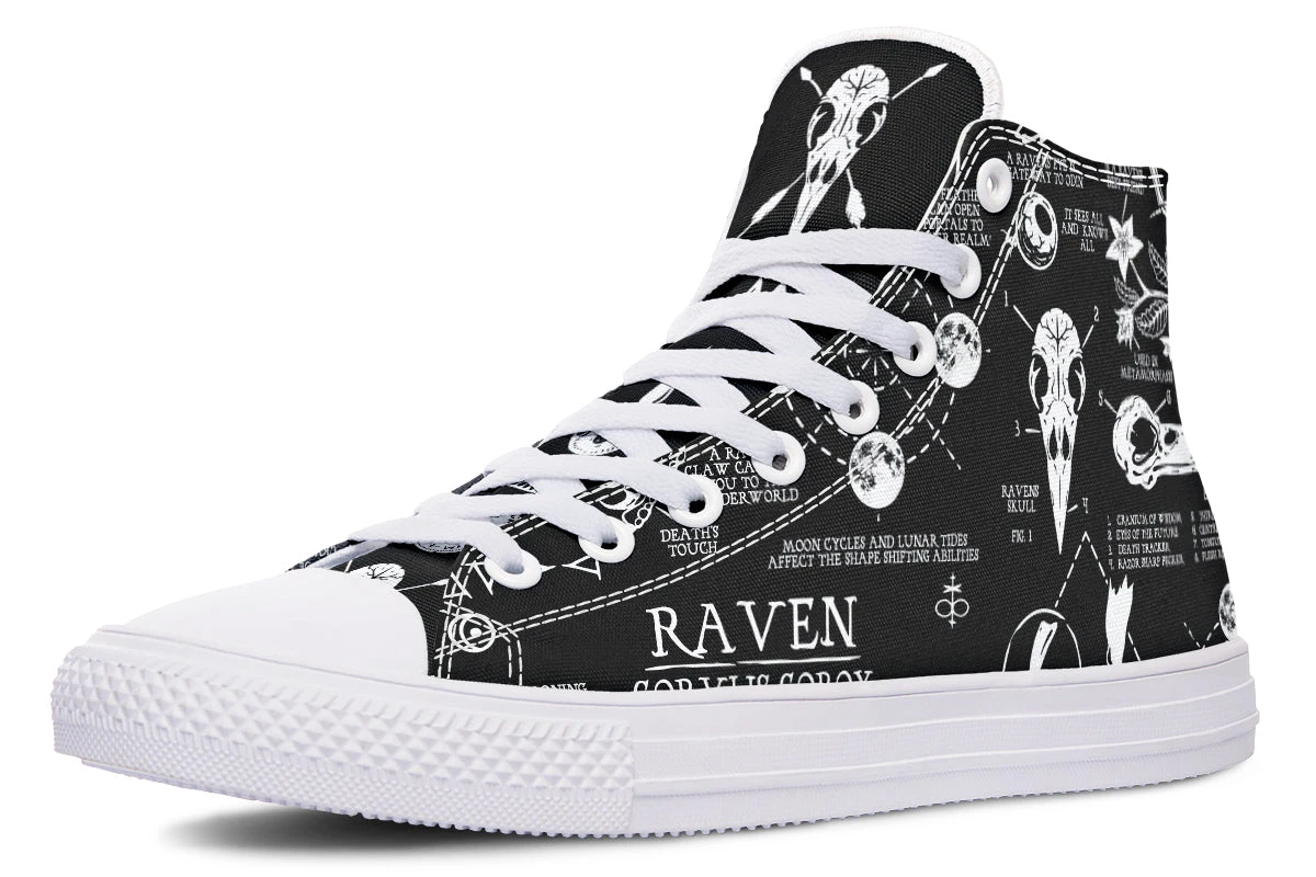 Raven Study High Tops 13 Raven Study High Tops - Image 11