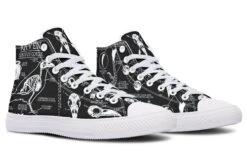 Raven Study High Tops 32 Raven Study High Tops -Rogue & Wolf Shop Hightops RavenStudyhightopsdesigntemplate 173 17397 Hightops RAW WT STR4 NLB