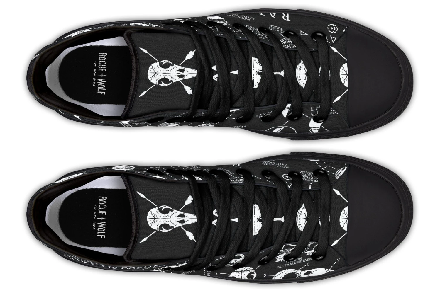 Raven Study High Tops 11 Raven Study High Tops - Image 9