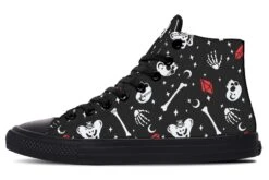 Skulls & Crystals High Tops